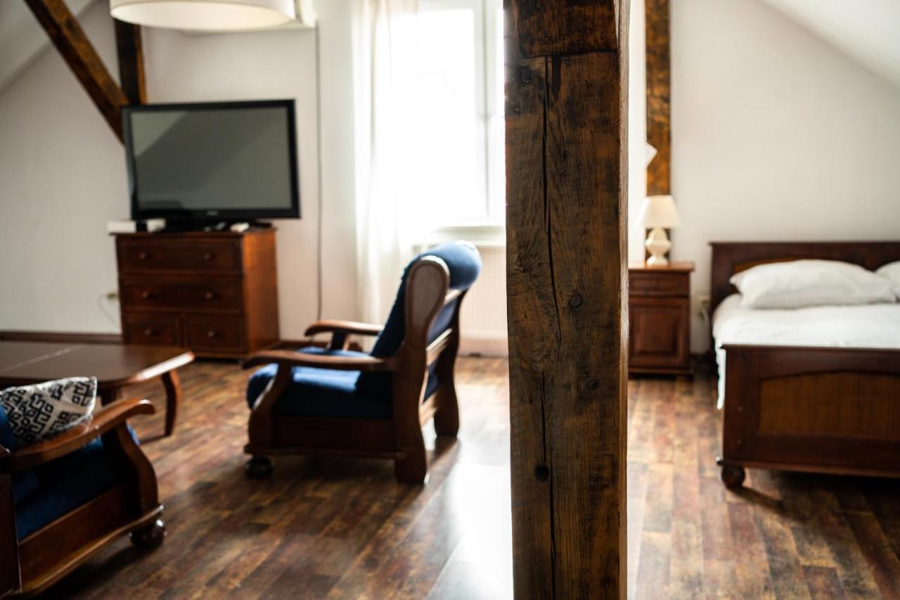 Dwupoziomowy Apartament Z Tarasem Lägenhet Ujście-Darłowskie Exteriör bild